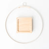 Braid & Wood Design Studio - Plant Hanger (Light & Airy) White Hanging Planter: Small
