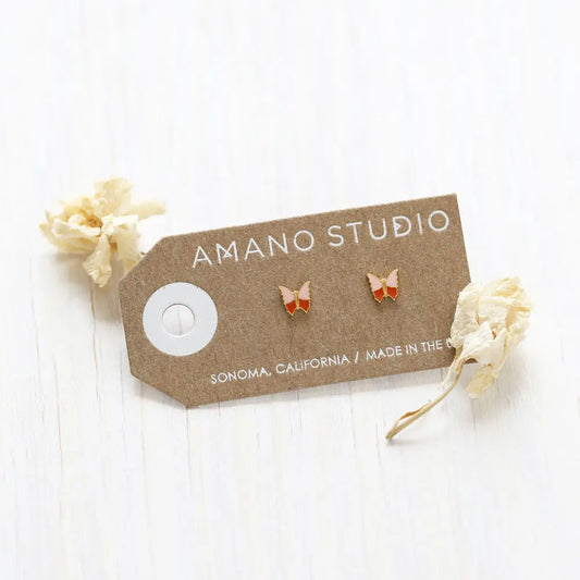 Amano Studio - Spring Butterfly Stud Earrings