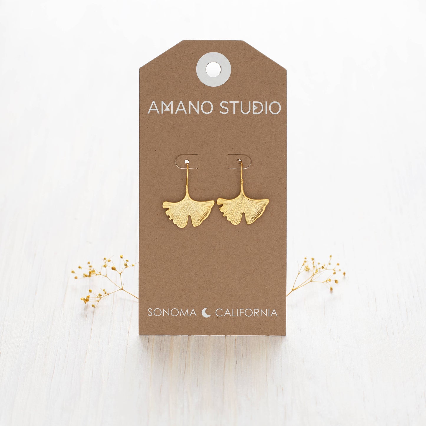 Amano Studio - Ginkgo Drop Earrings