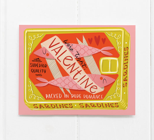 Olive & Company - Sardine Valentine Card