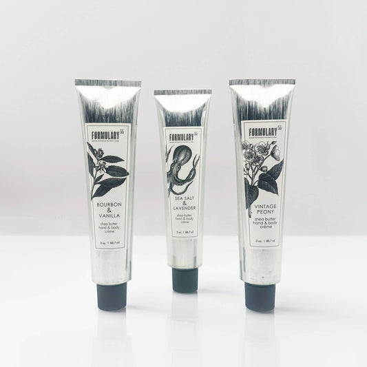 Formulary 55 - NEW Vintage Peony - Shea Butter Hand and Body Creme Tube