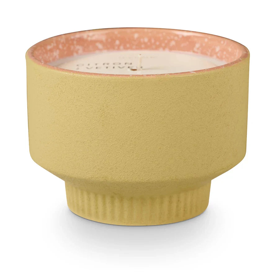 Citron & Vetiver Verde Ceramic Candle