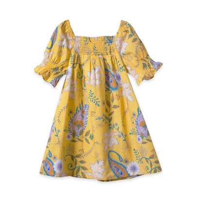 Beet World - Olivia Dress - Sunshine Paisley: 2-3 Y