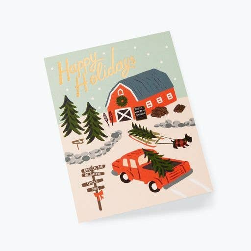 Rifle Paper Co. - Holiday Tree Farm Card