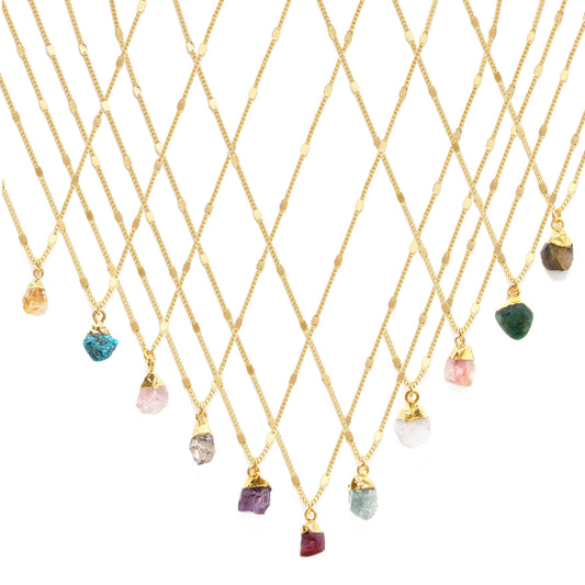 Amano Studio - Raw Cut Gemstone Necklaces: Citrine