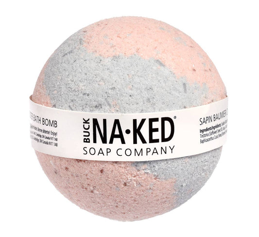 Buck Naked Soap Company - Canadian Balsam Fir + Lavender Bath Bomb