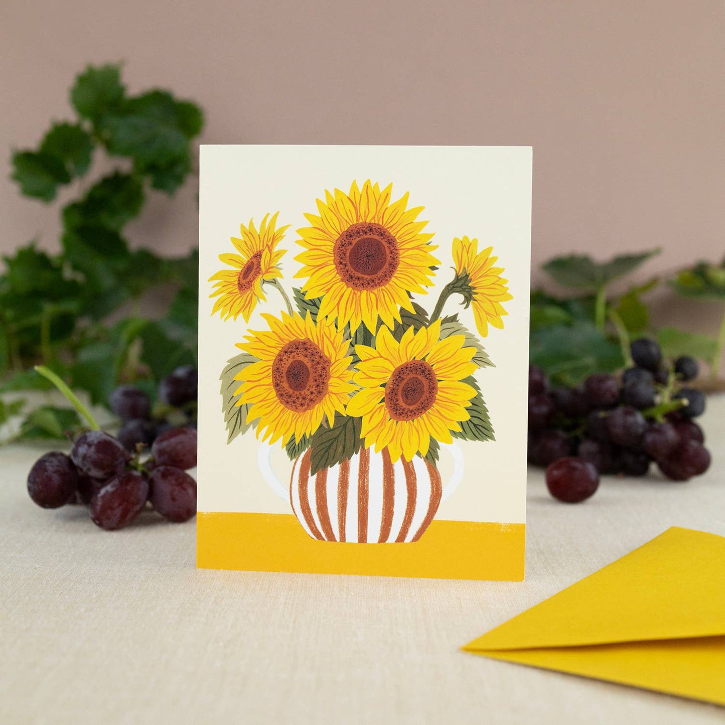 Botanica Paper Co. - SUNFLOWER VASE | greeting card