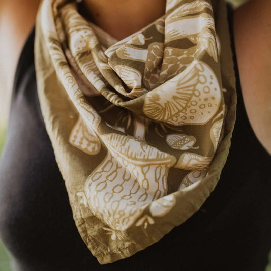 Handker Bandanas - No. 016 Mushrooms Badana