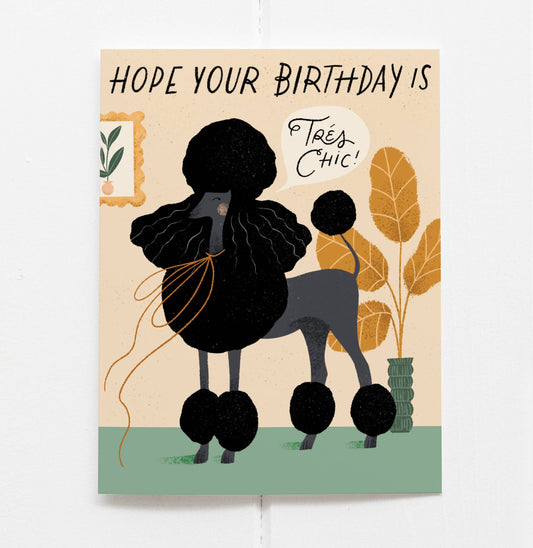 Olive & Company - Tres Chic Poodle