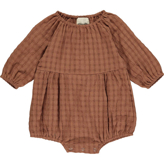 Vignette - Daisy bubble in rust: 3-6m