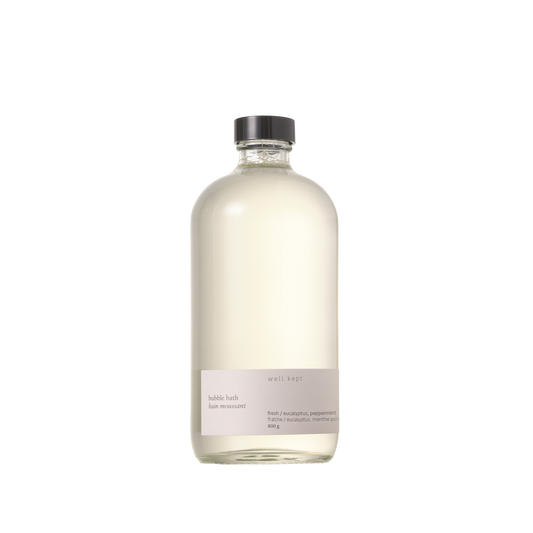 Well Kept - Bubble Bath - Fresh/Thrive 236ml (all-natural, hand-poured)