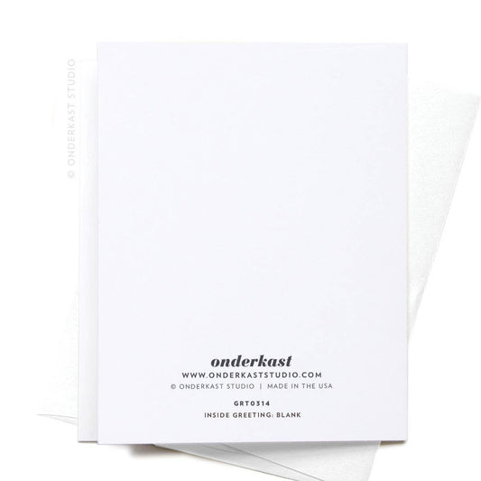 Onderkast Studio - No Prob-llama Greeting Card: Light