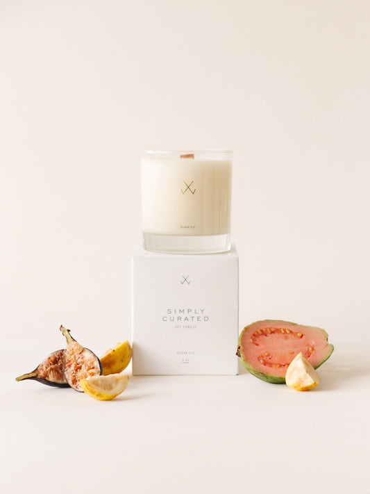 Simply Curated - Guava Fig - 9 oz Soy Candles