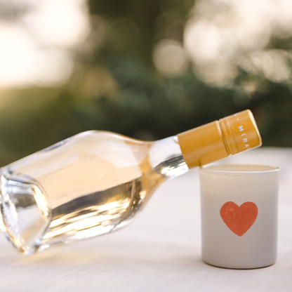 ROAM Homegrown - Heart Travel Candle in Amber Vetiver