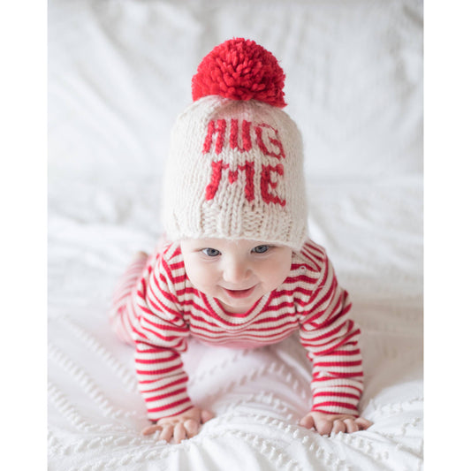 Huggalugs - Hug Me Valentine Knit Beanie  SALE: S (0-6 months)