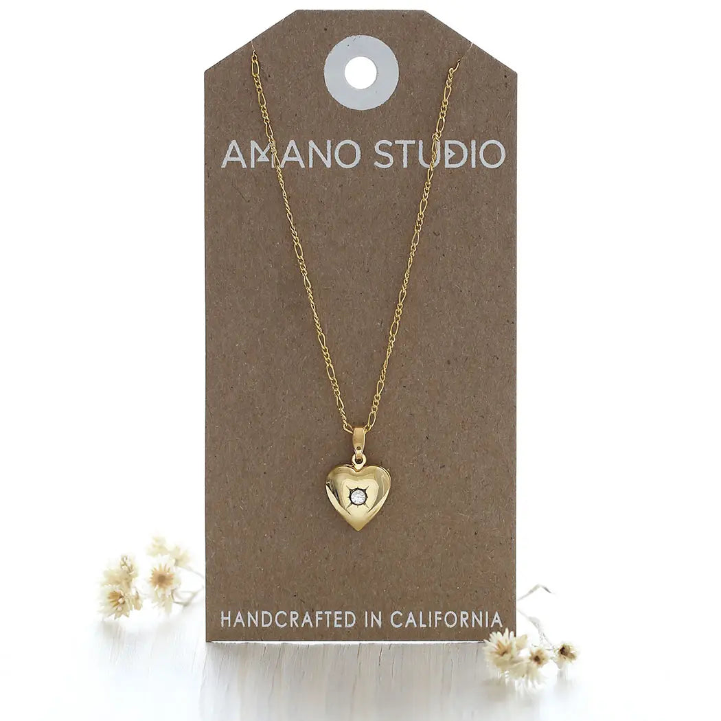 Amano Studio - Small Heart Locket