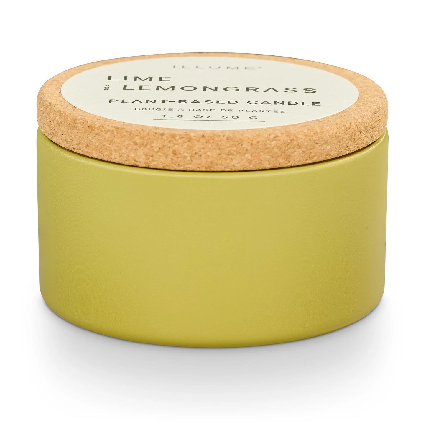 Lime & Lemongrass Verde Tin with Cork Lid