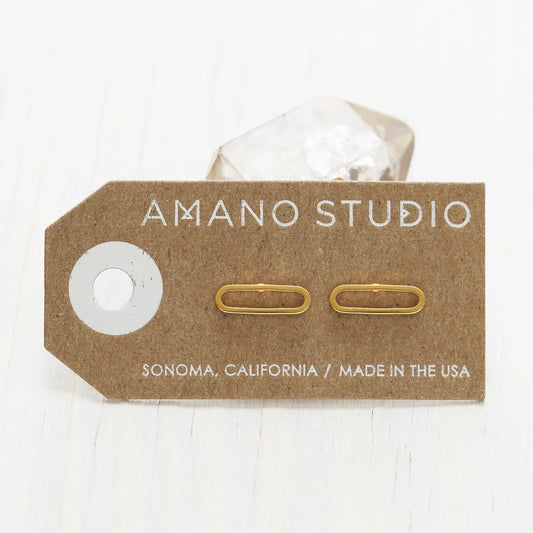 Amano Studio - Mod Oval Studs