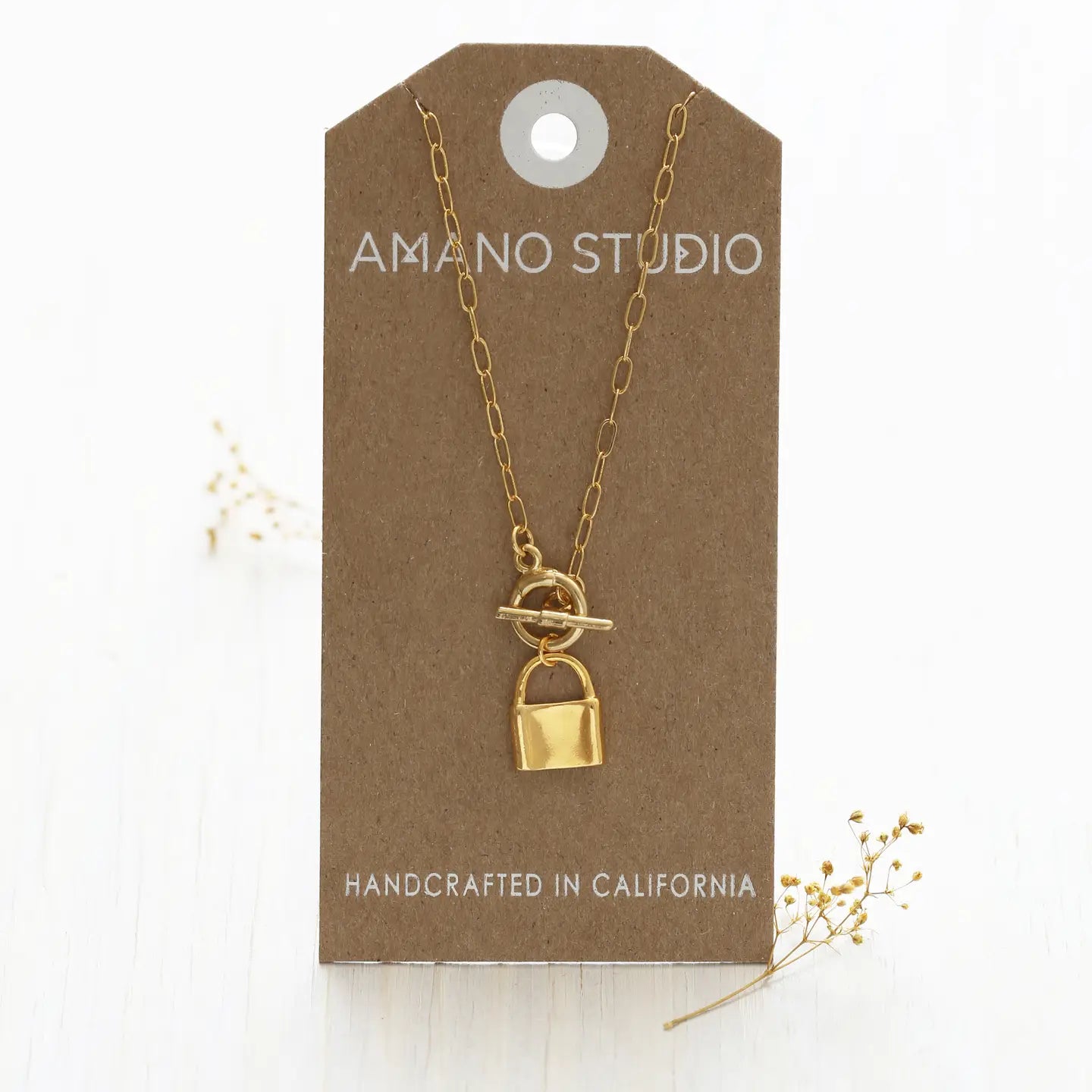 Amano Studio - Padlock Necklace