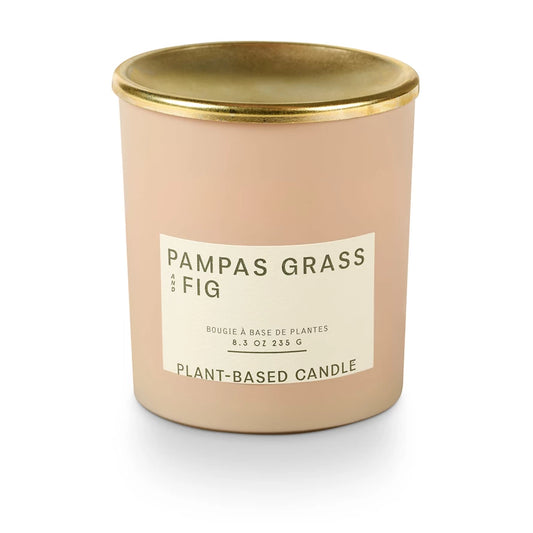 Fig & Pampas Grass Verde Lidded Jar Candle