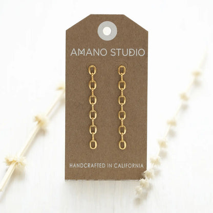 Amano Studio - Roma Chain Duster Earrings