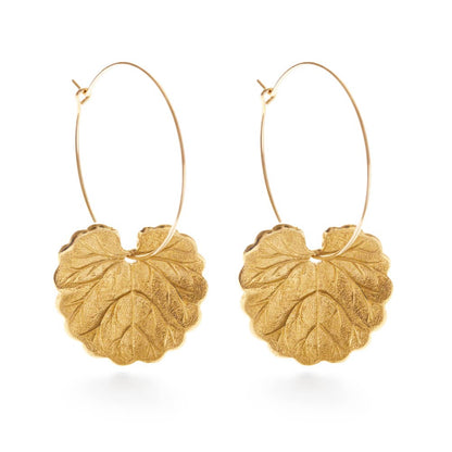 Amano Studio - Geranium Leaf Hoops