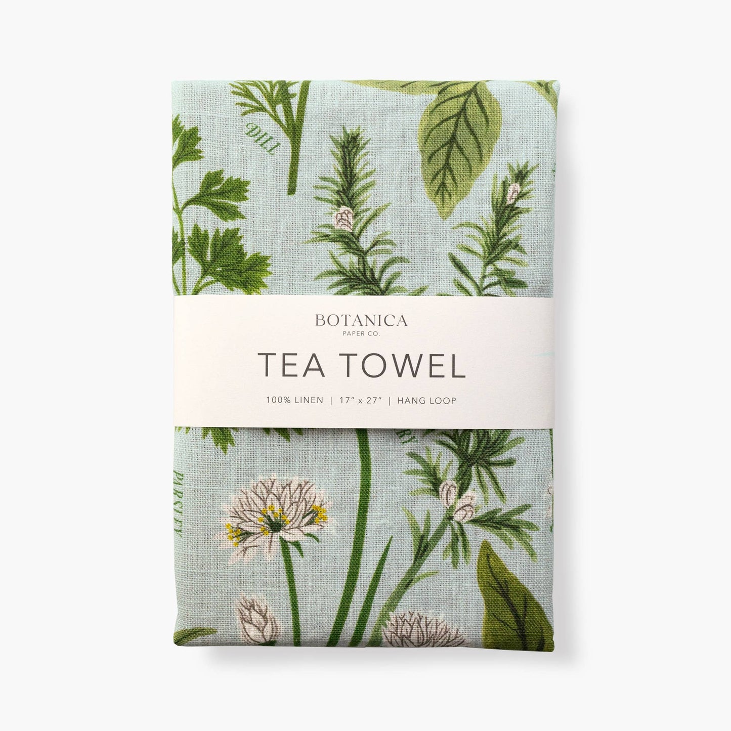 Botanica Paper Co. - HERB GARDEN | 100% LINEN TEA TOWEL