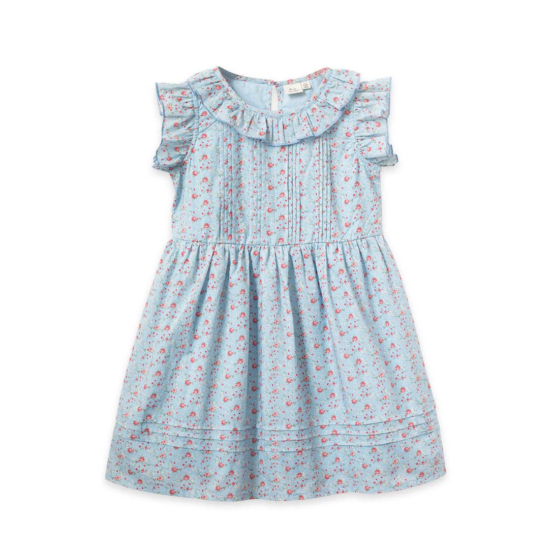 Beet World - Ana Dress - Summer Posy: 2-3 Y