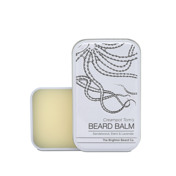 The Brighton Beard Co. - 40ml Creampot Tom's Sandalwood, Elemi, Lavender Beard Balm