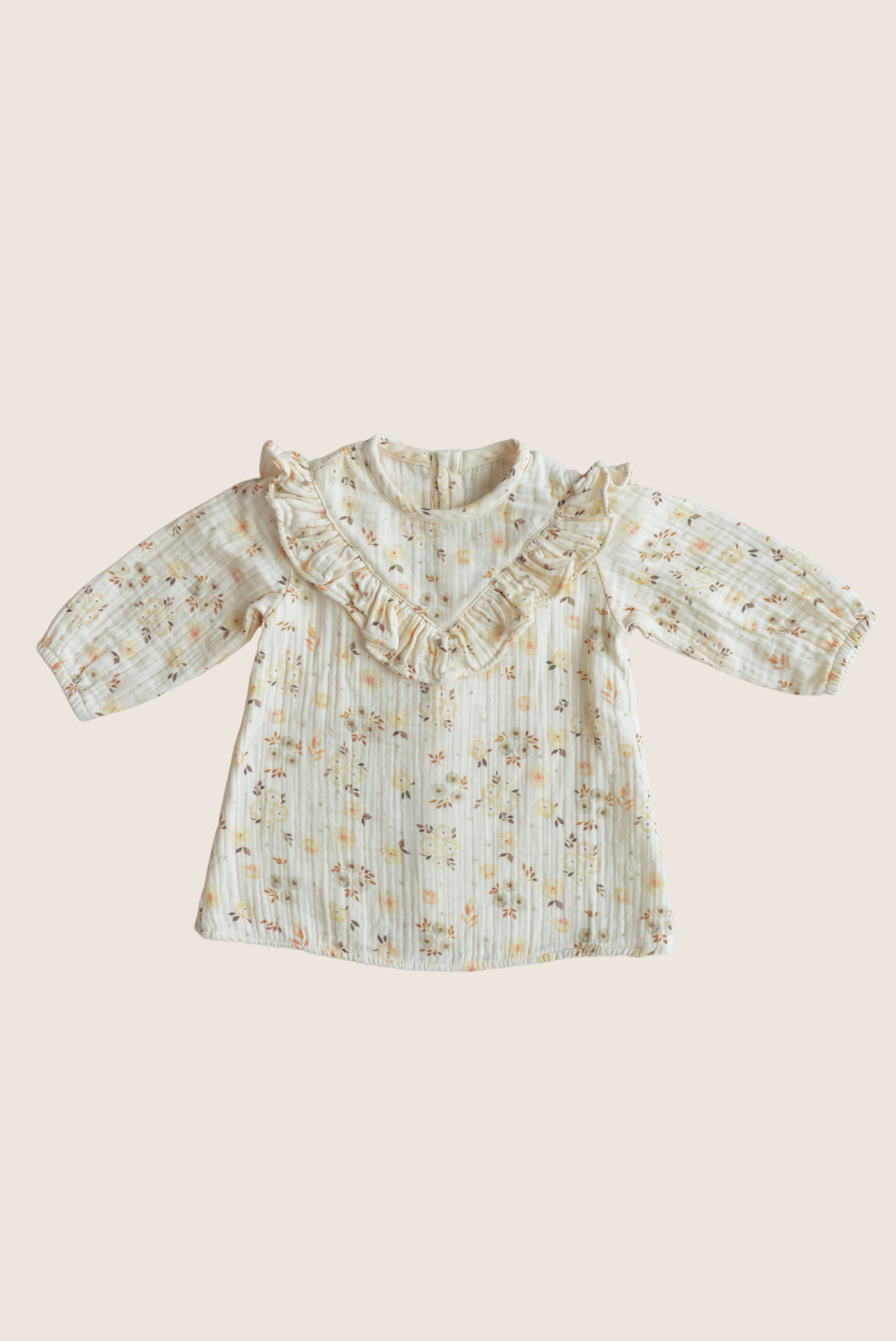 Eli & Nev - Baby / kids 100% cotton muslin blouse flower print, 18-24 mo