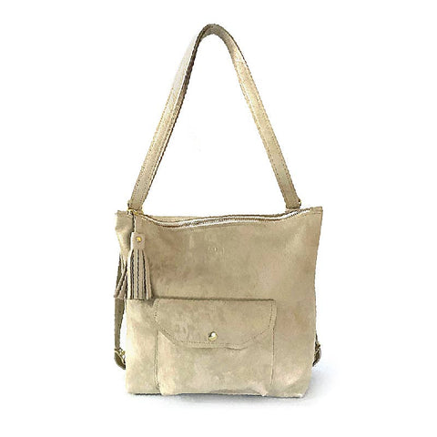 Beaudin - Becka Backpack Purse | Stone Leather