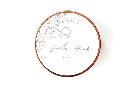 Forget Me Not Candle - Golden Travel Mini: Golden Hour