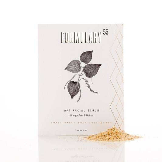 Formulary 55 - Oat Facial Scrub with Orange Peel and Walnut