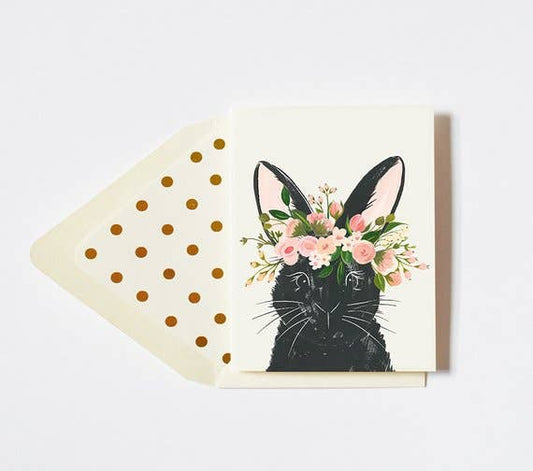 The First Snow - Sweet Rabbit Card