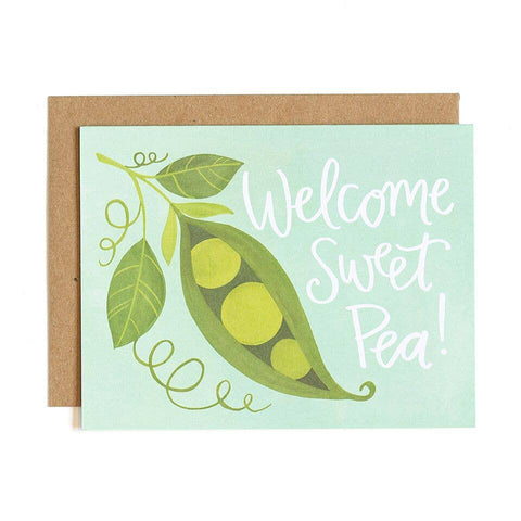 1canoe2 | One Canoe Two Paper Co. - Sweet Pea Greeting Card