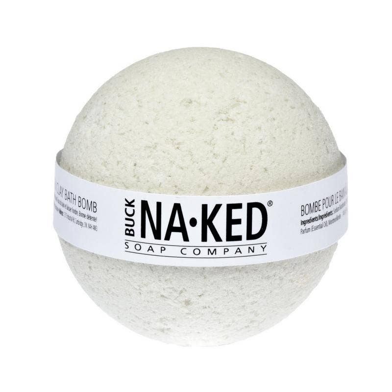 Buck Naked Soap Company - Lemongrass & French Green Clay Bath Bomb