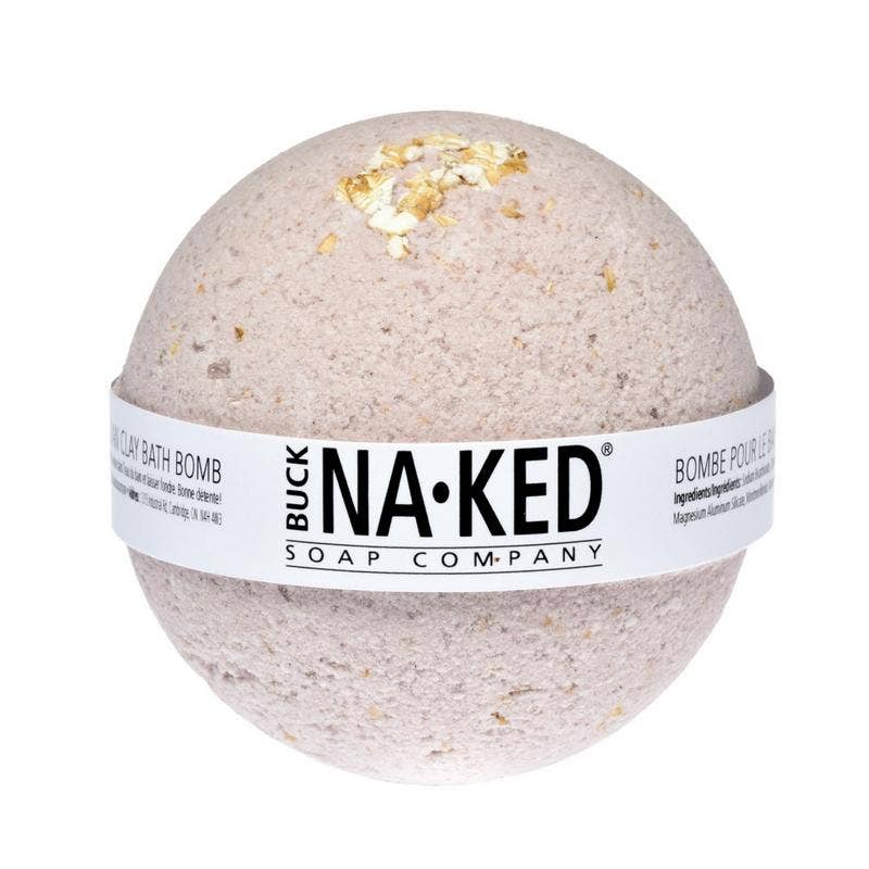 Buck Naked Soap Company - Purple Brazilian Clay Bath Bomb