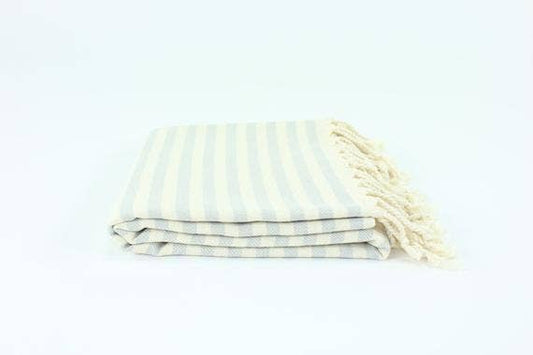 TURKISH LINEN & TOWELS, LLC - Turkish Striped Peshtemal Towel