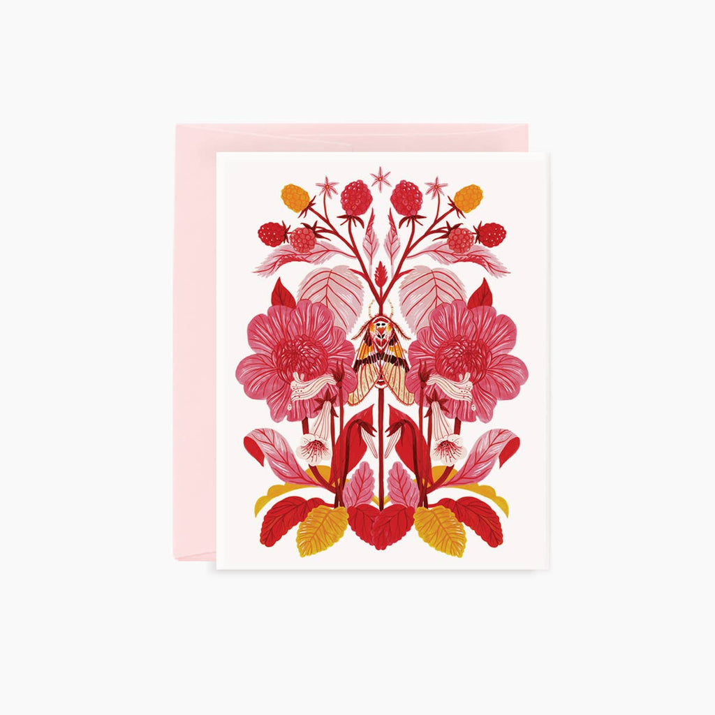 Botanica Paper Co. - MOTH & FLORA | greeting card