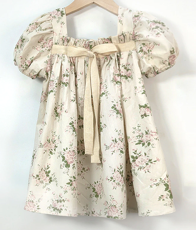 Annie & Charles - Annie & Charles® Dress: Floral 5-6 Y