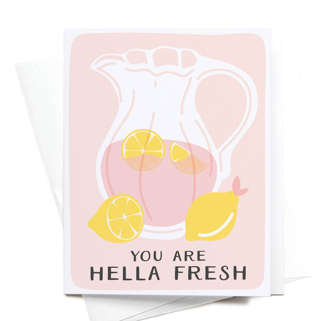 onderkast studio - You Are Hella Fresh Greeting Card