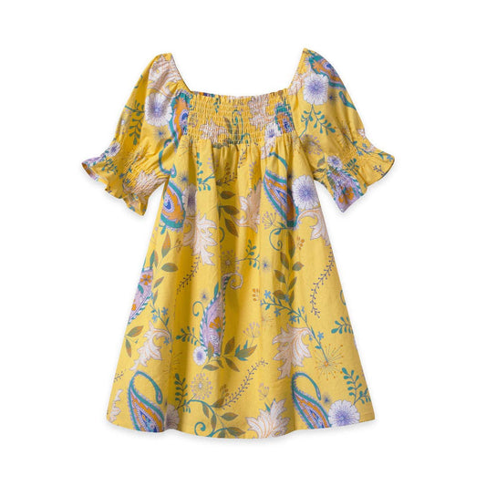 Beet World - Olivia Dress - Sunshine Paisley: 2-3 Y