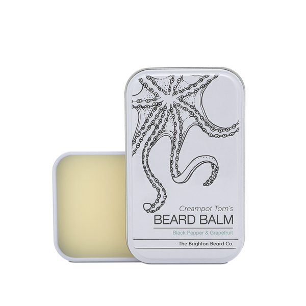 The Brighton Beard Co. - 40ml Creampot Tom's Black Pepper & Grapefruit Beard Balm