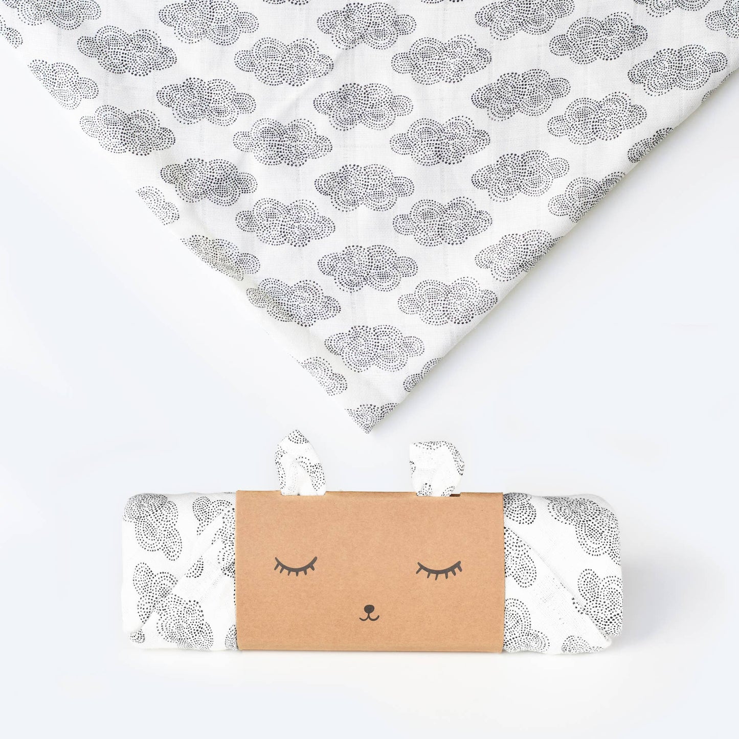 Wee Gallery - Organic Muslin Swaddle - Cloud