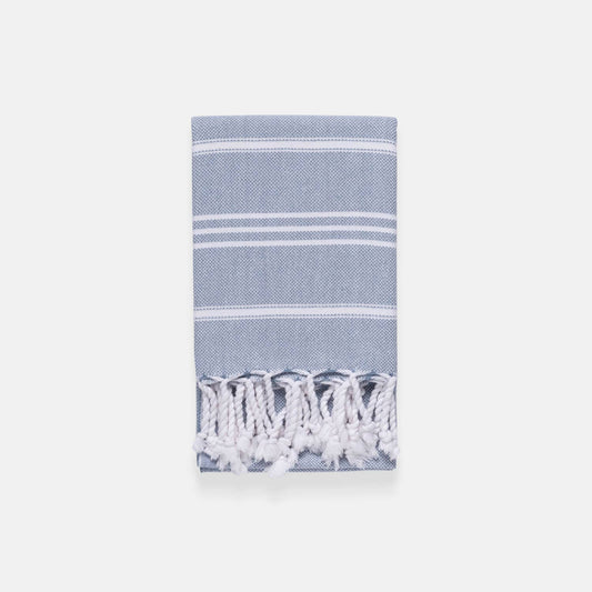 The Longest Thread - Basic Denim Turkish Hand Towel