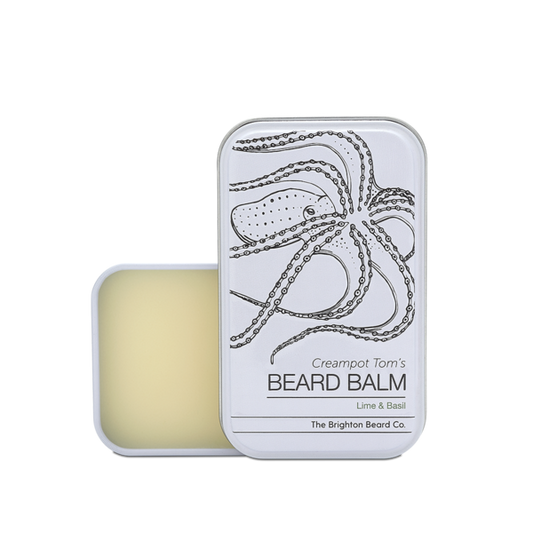 The Brighton Beard Co. - 40ml Creampot Tom's Lime & Basil Beard Balm