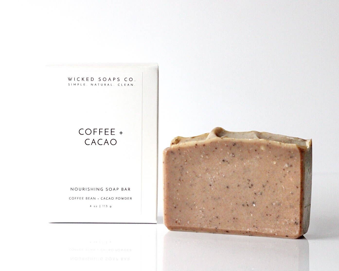 Wicked Soaps Co. - Coffee + Cacao Nourishing Soap Bar