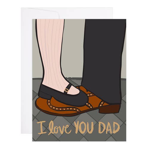 9th Letter Press - I Love You Dad