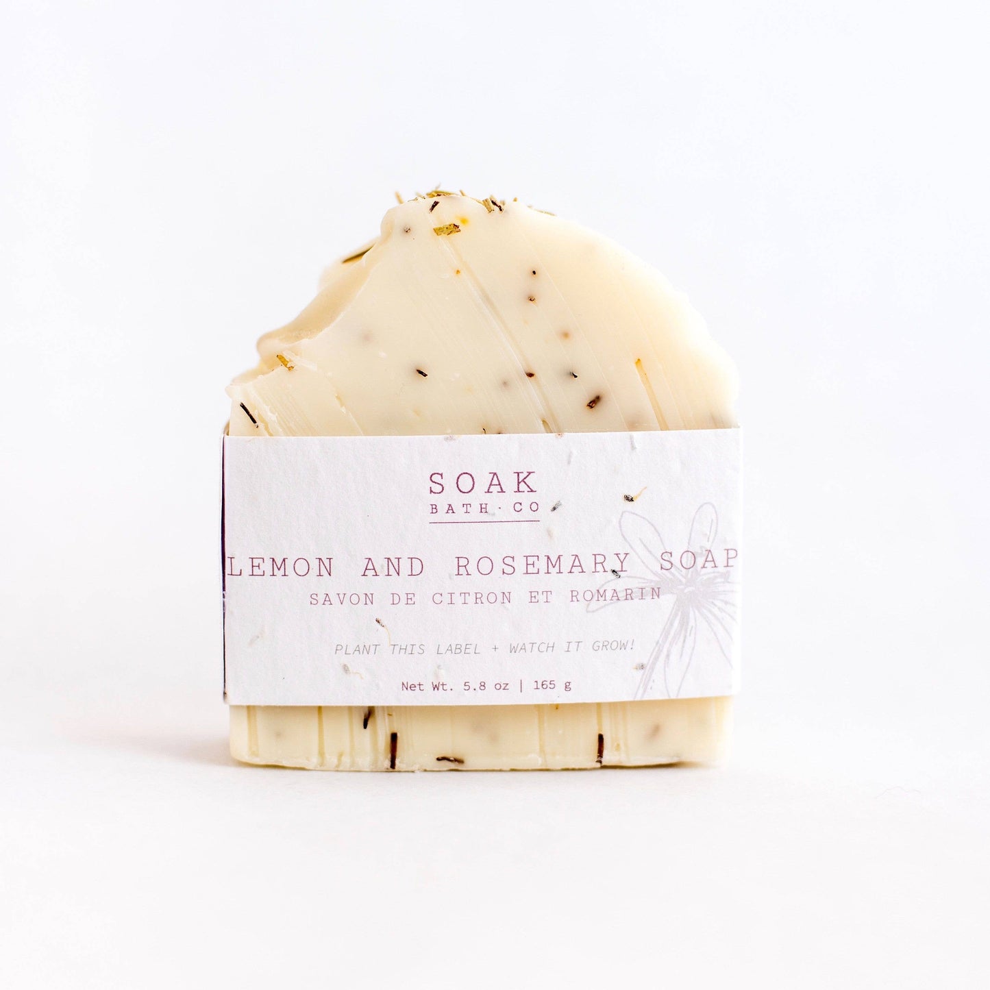 SOAK Bath Co - Lemon and Rosemary Soap