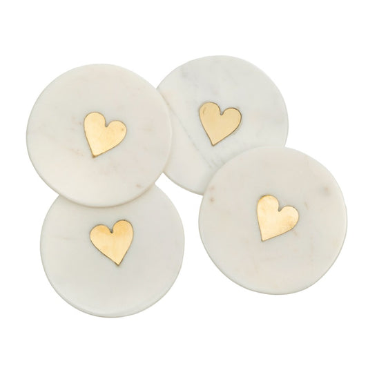 Sweet Heart Coasters, Set of 4